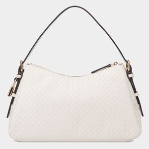 New Guess Woven Shoulder Handbag